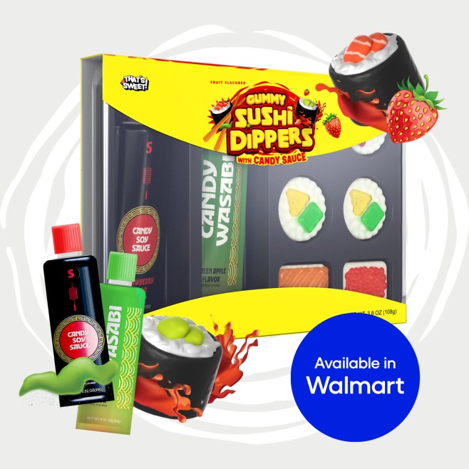 Gummy Sushi Dippers